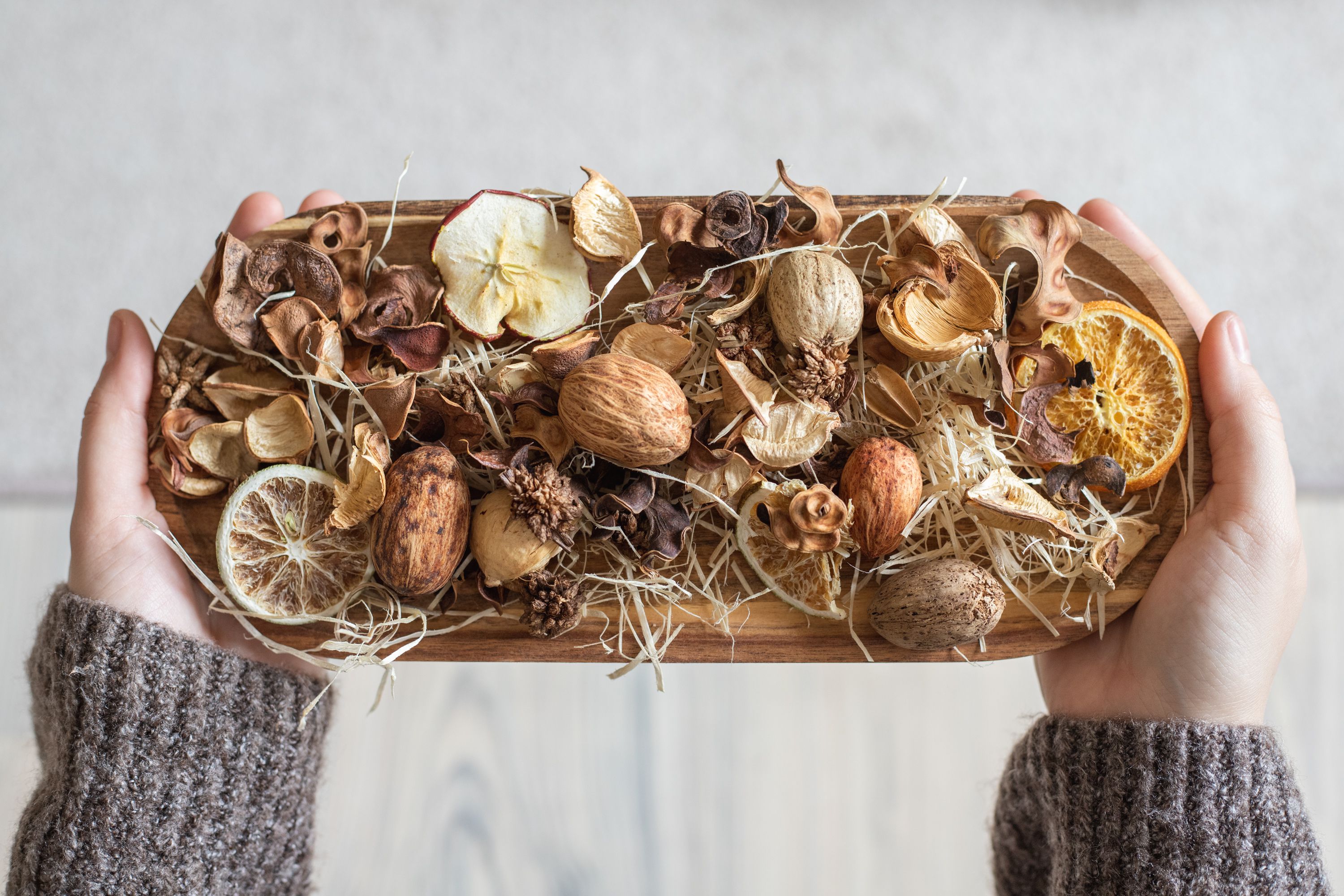 Potpourri di Fiori e Bacche decorazione profumata per interno